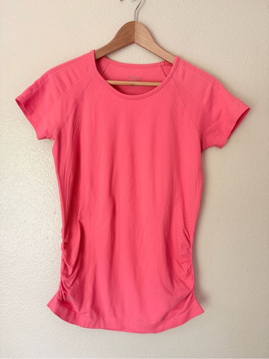 Athleta Tops - Athleta Coral Pink Short Sleeve Active Tee